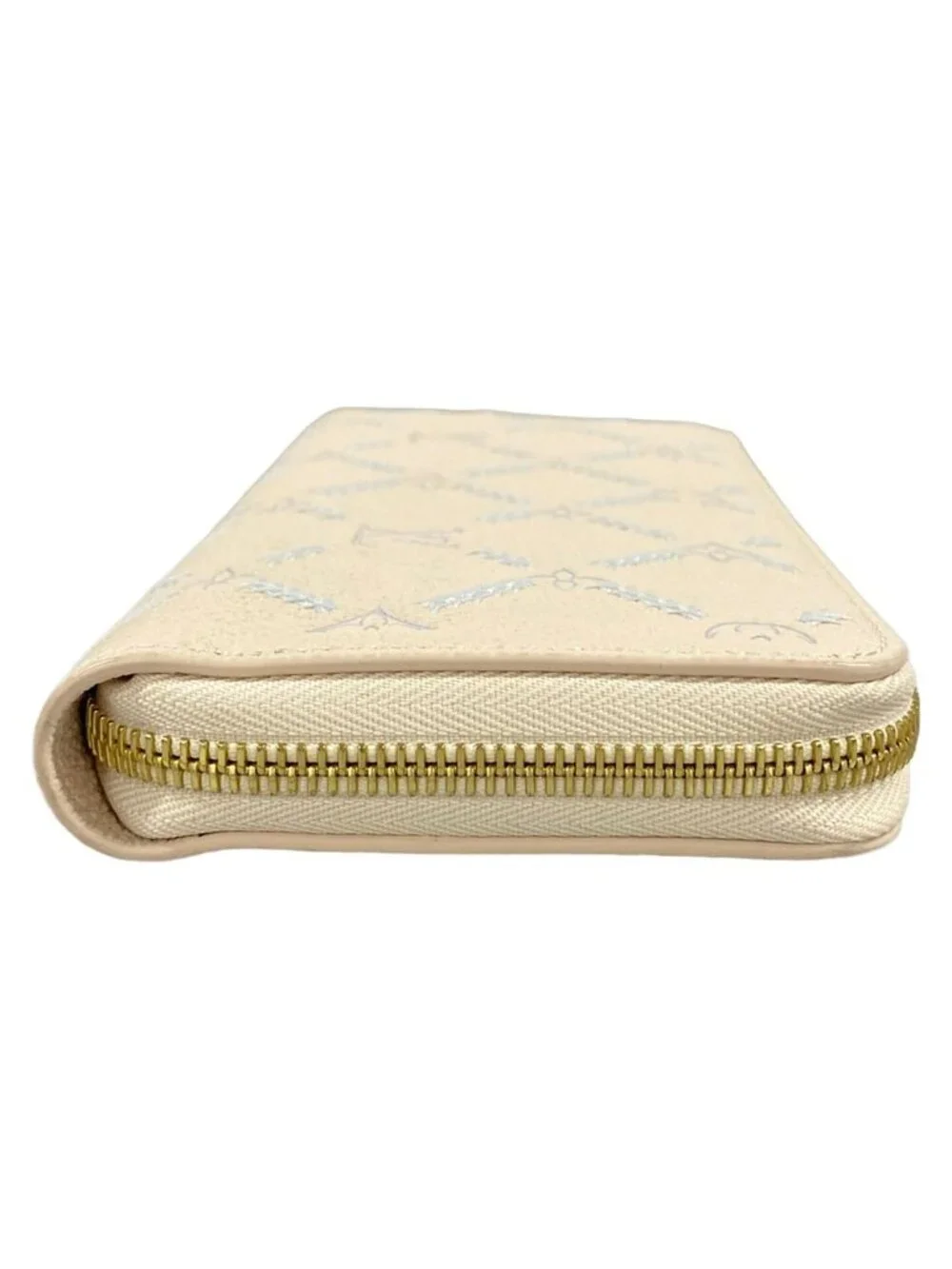 Louis Vuitton Wallet Zippy Quartz Couture Zip Around Leather Cowhide